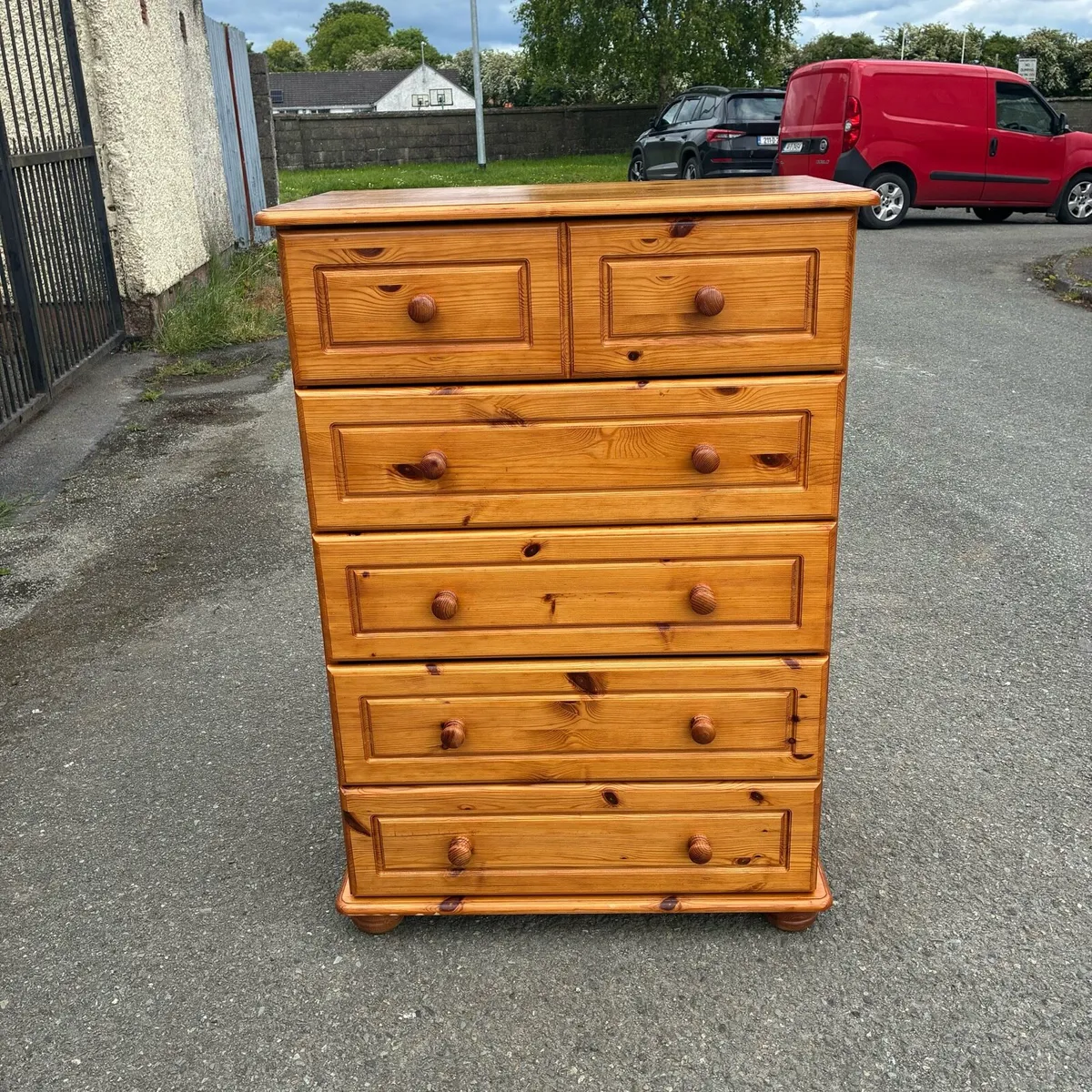 Solid pine chest of Drawers - Image 1