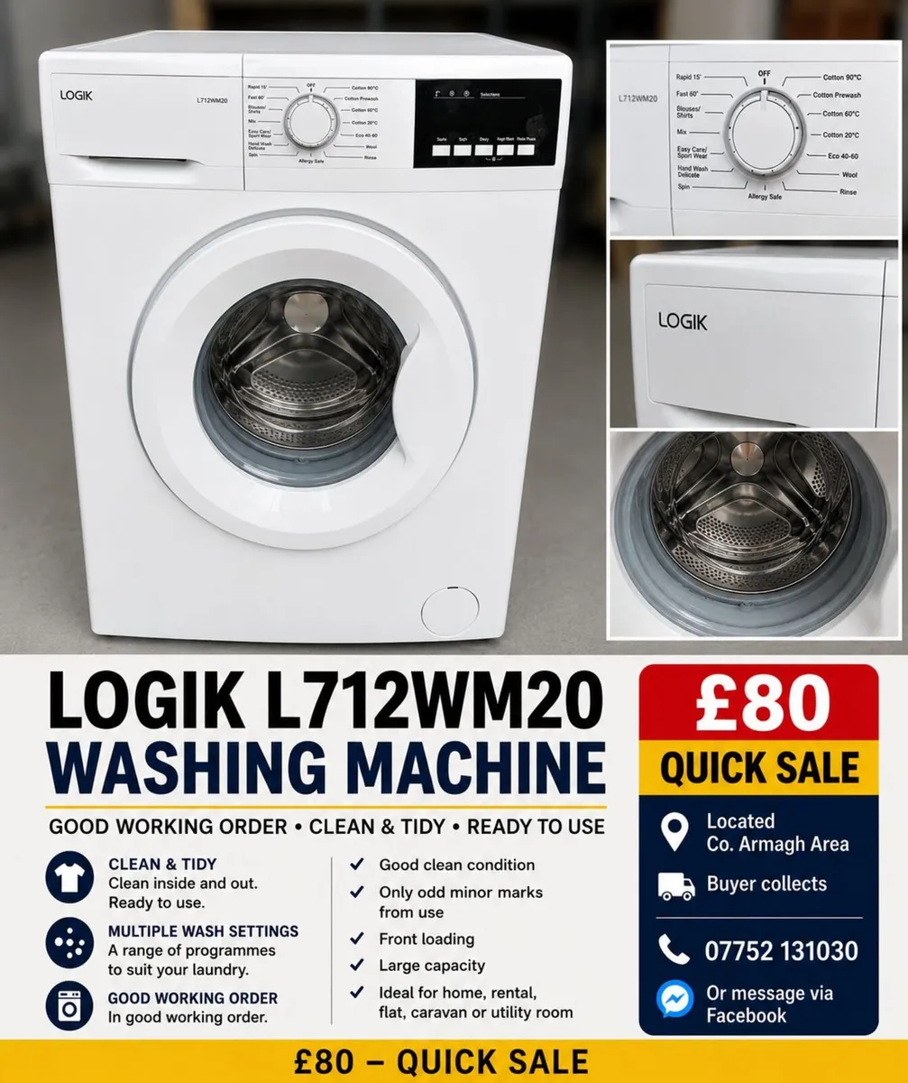 LOGIK WASHING MACHINE