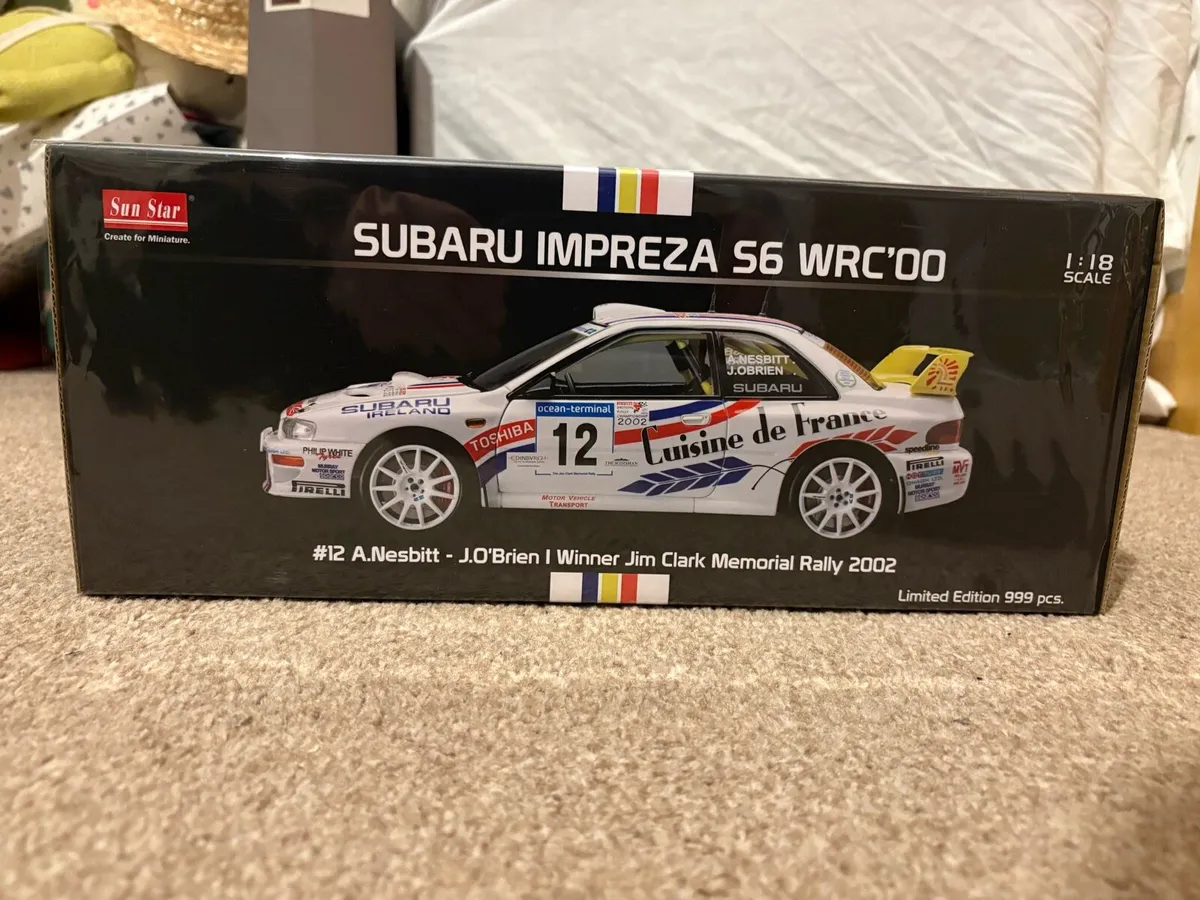 1/18 andrew nesbitt subaru impeza wrc 2000 - Image 1