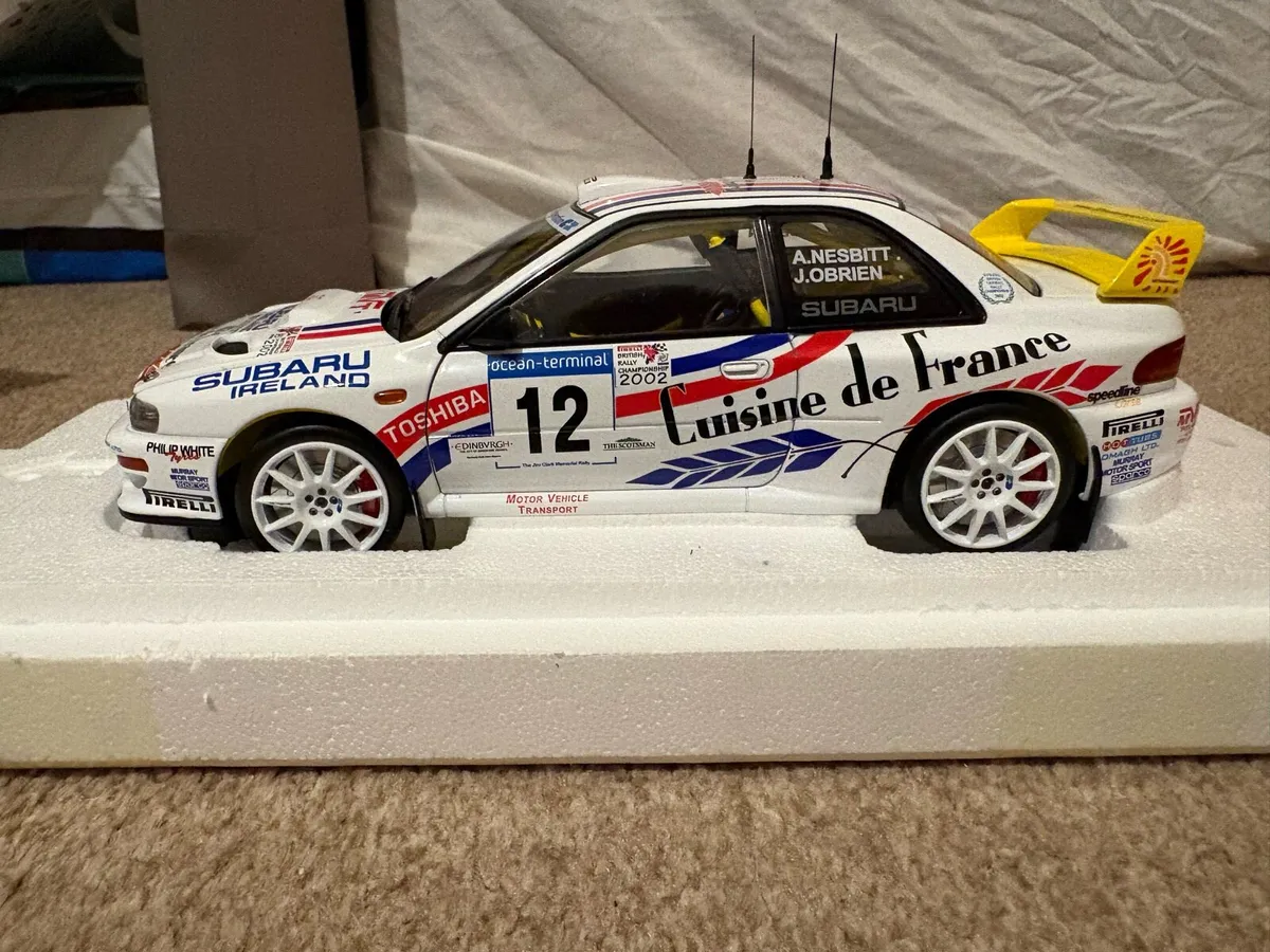 1/18 andrew nesbitt subaru impeza wrc 2000 - Image 3