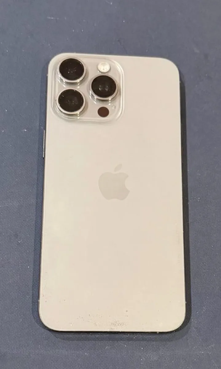 Iphone 15 pro max 256gb natural titanium - Image 1