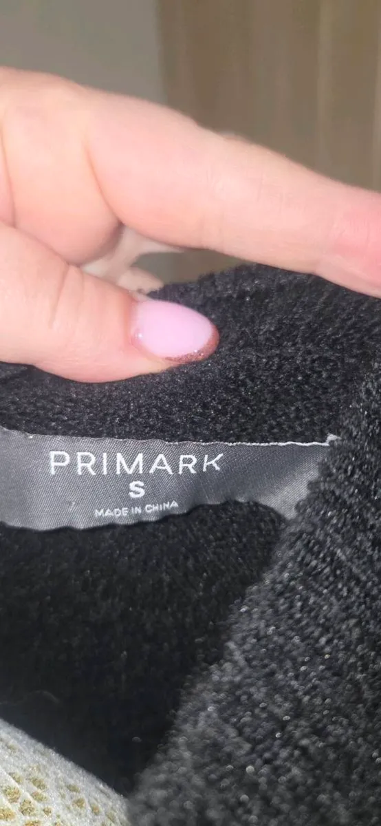 Primark Black Embellished Knit Jumper Crystal Deta - Image 4
