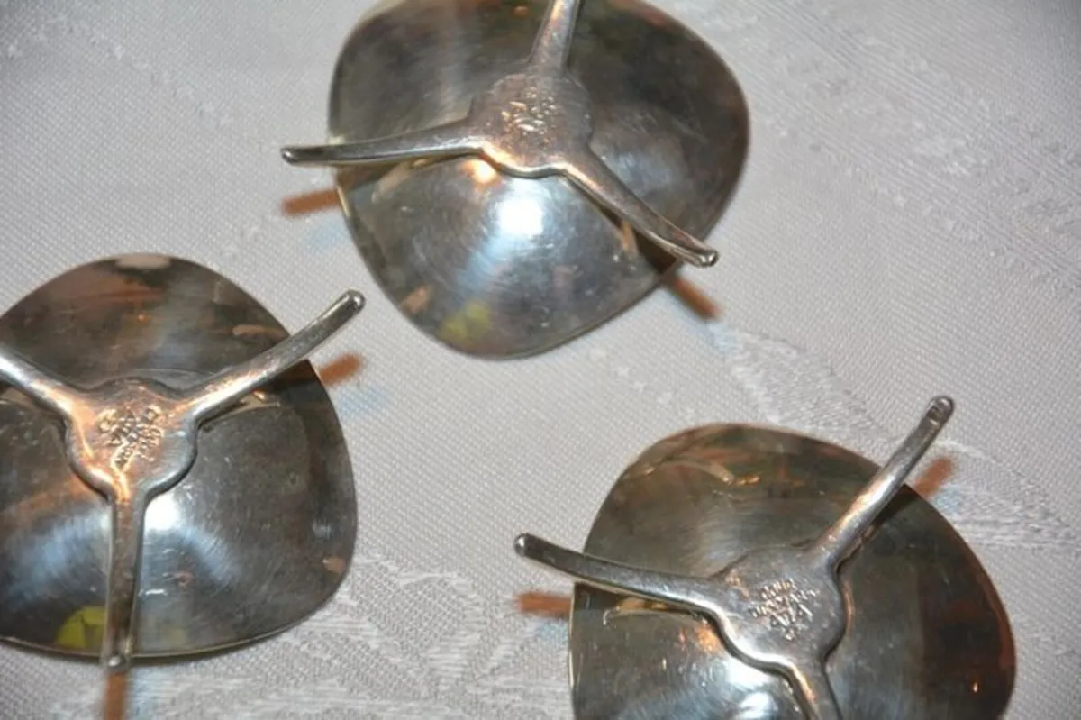 Carl M. Cohr Denmark vintage candle holders - Image 3
