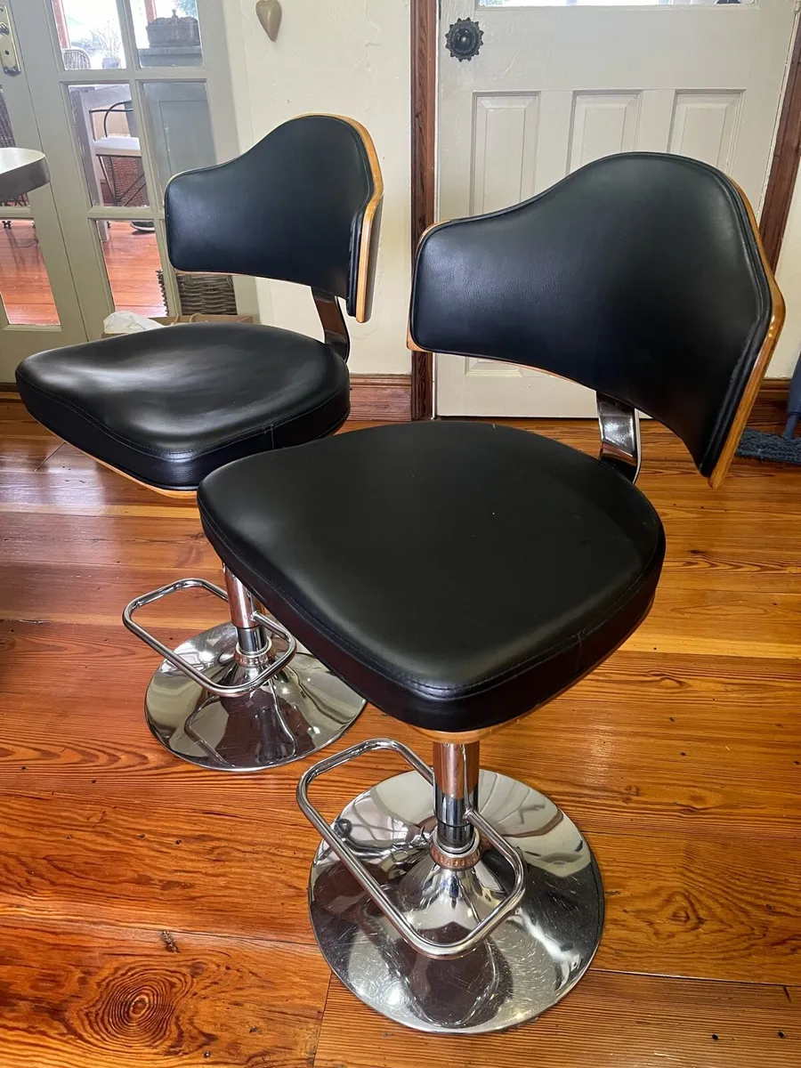 Two Bar stools - Image 1