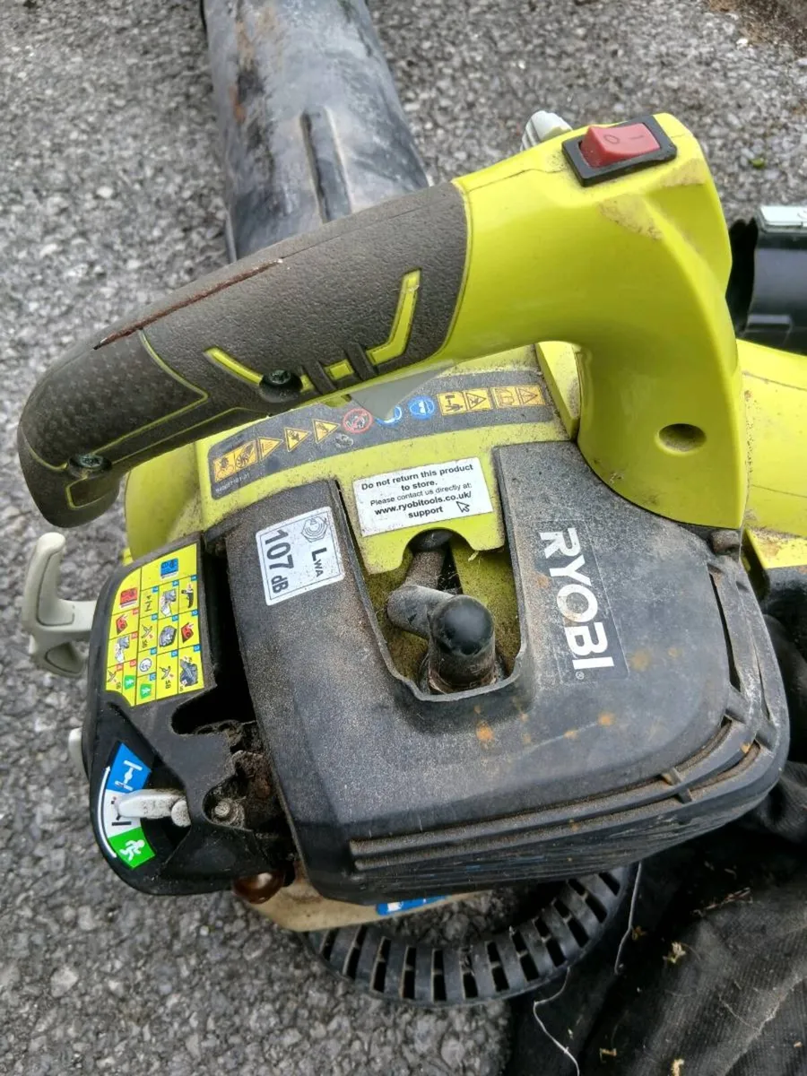 PETROL RYOBI LEAF BLOWER/COLLECTOR - Image 4