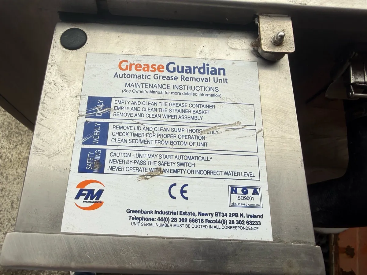 Grease Guardian Automatic Grease Removal unit D2 - Image 3
