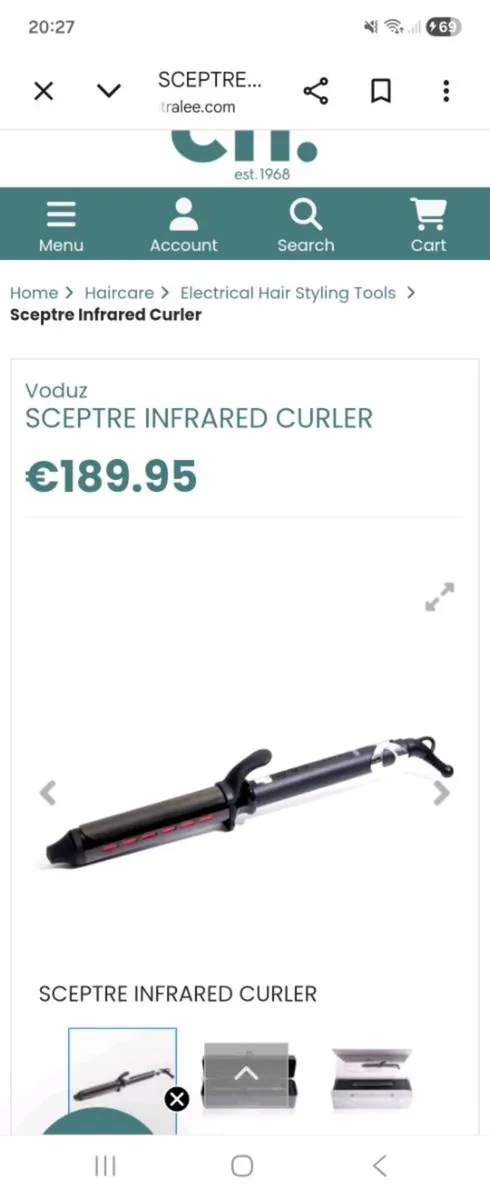 Voduz hair curler