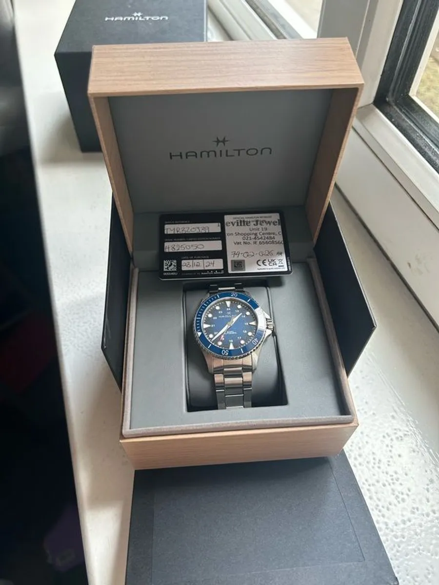 Hamilton Khaki Navy Scuba Automatic 43mm Blue Dial - Image 1