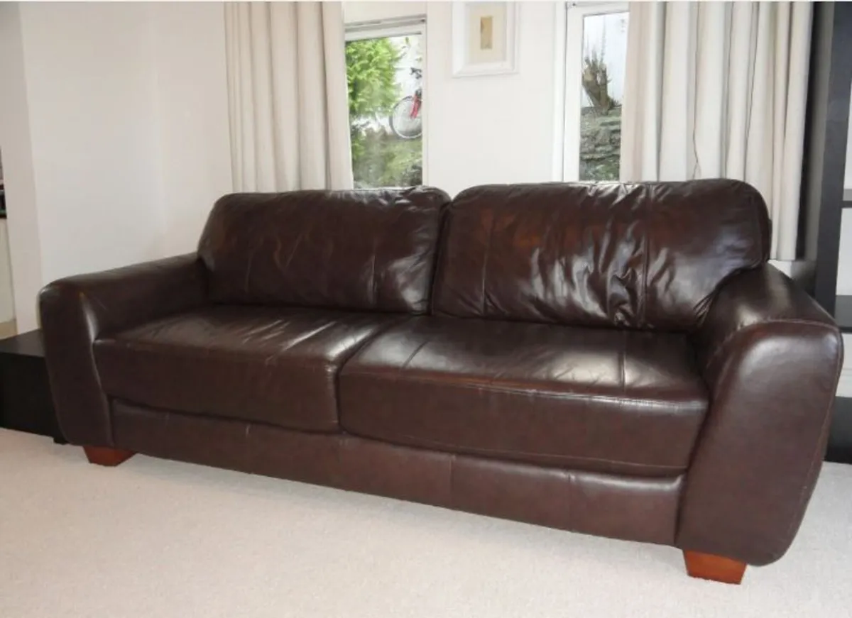 Brown Sofa - Image 1