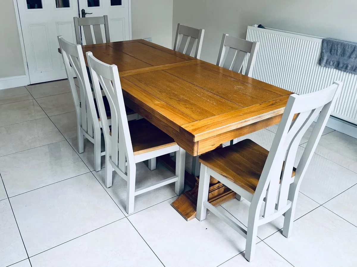 Dining Table and Chairs - Image 1