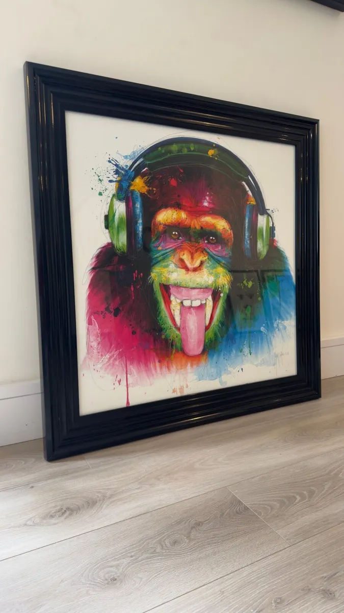 Patrice Murciano “DJ Monkey” Framed Art Print - Image 2