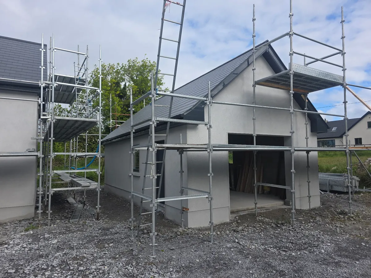 Galvanised scaffolding - Image 3