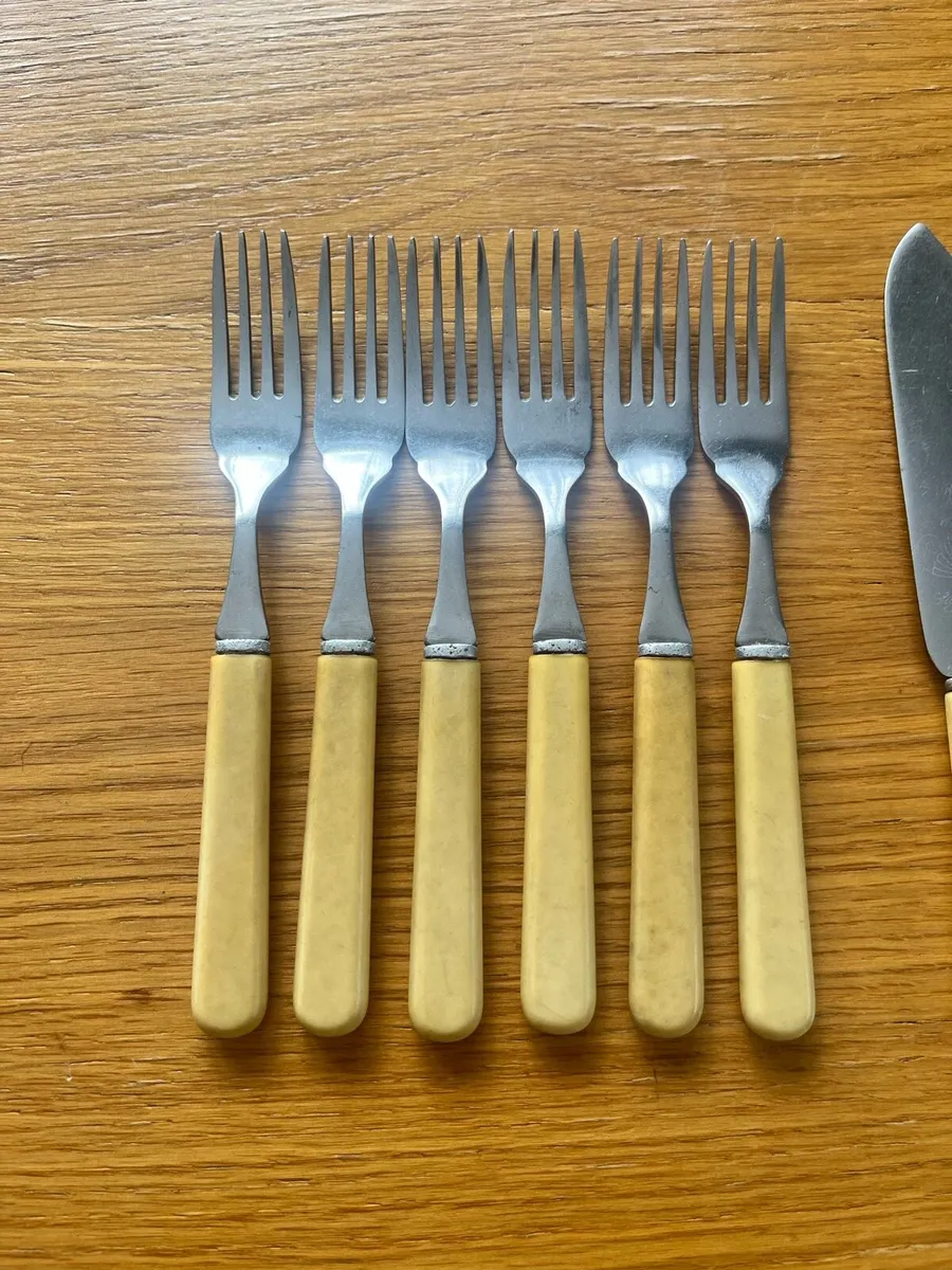 Vintage Fish Cutlery - Image 2