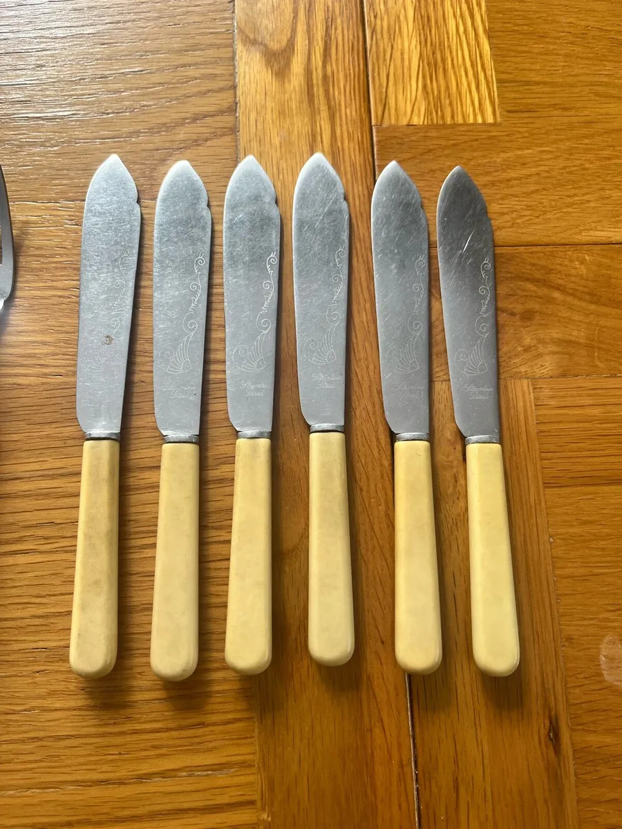 Vintage Fish Cutlery - Image 3