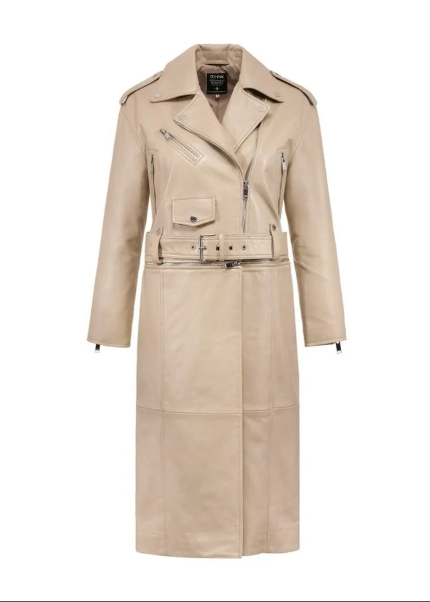 Women's leather jacket 2 in 1 - Image 1