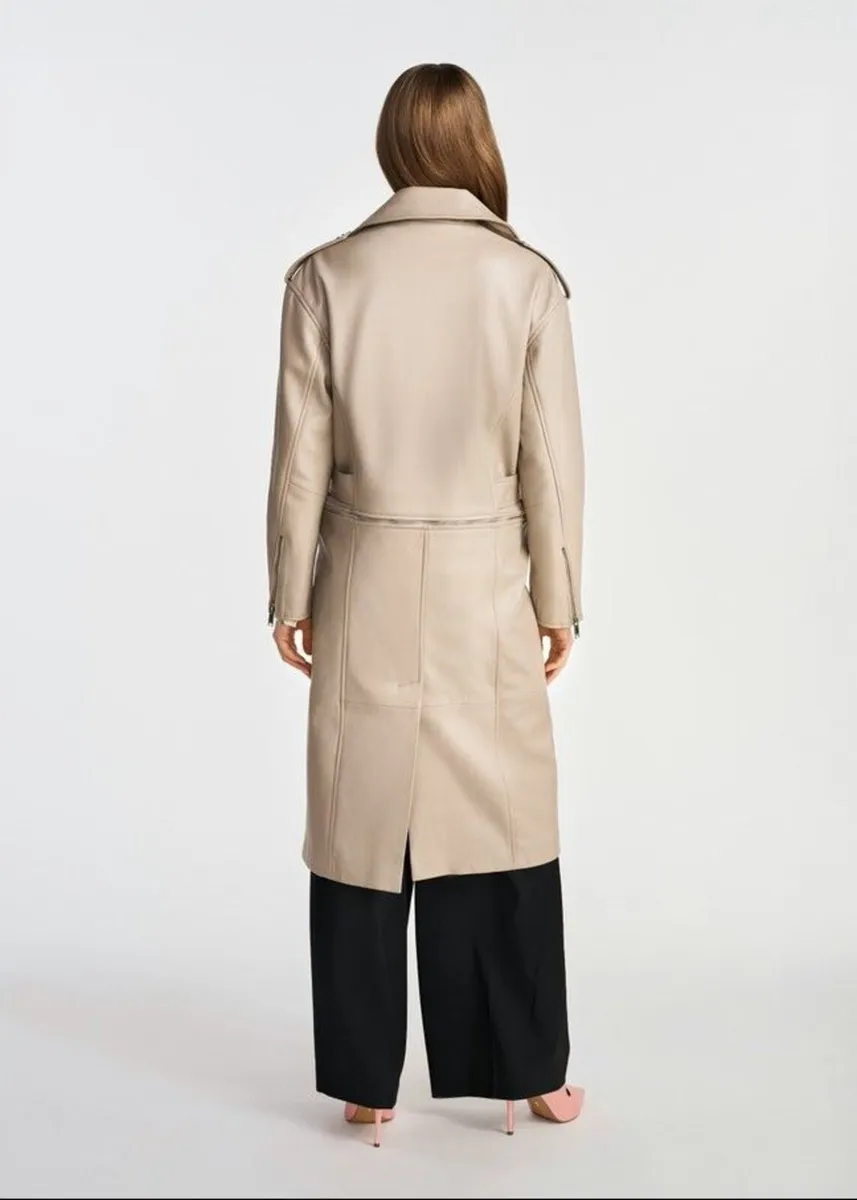 Women's leather jacket 2 in 1 - Image 3