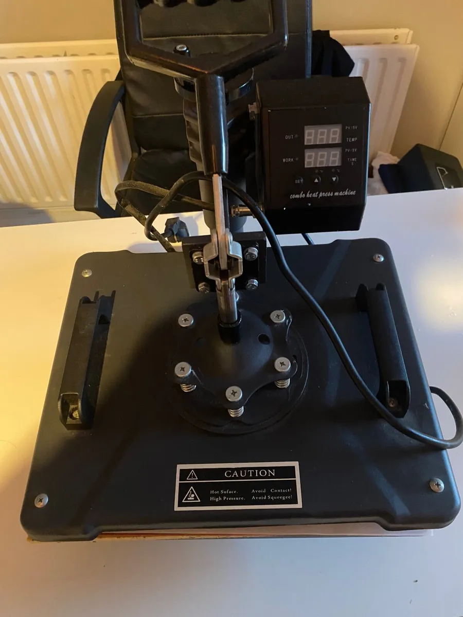 Heat Press Machine — 38x38cm Digital - Image 1