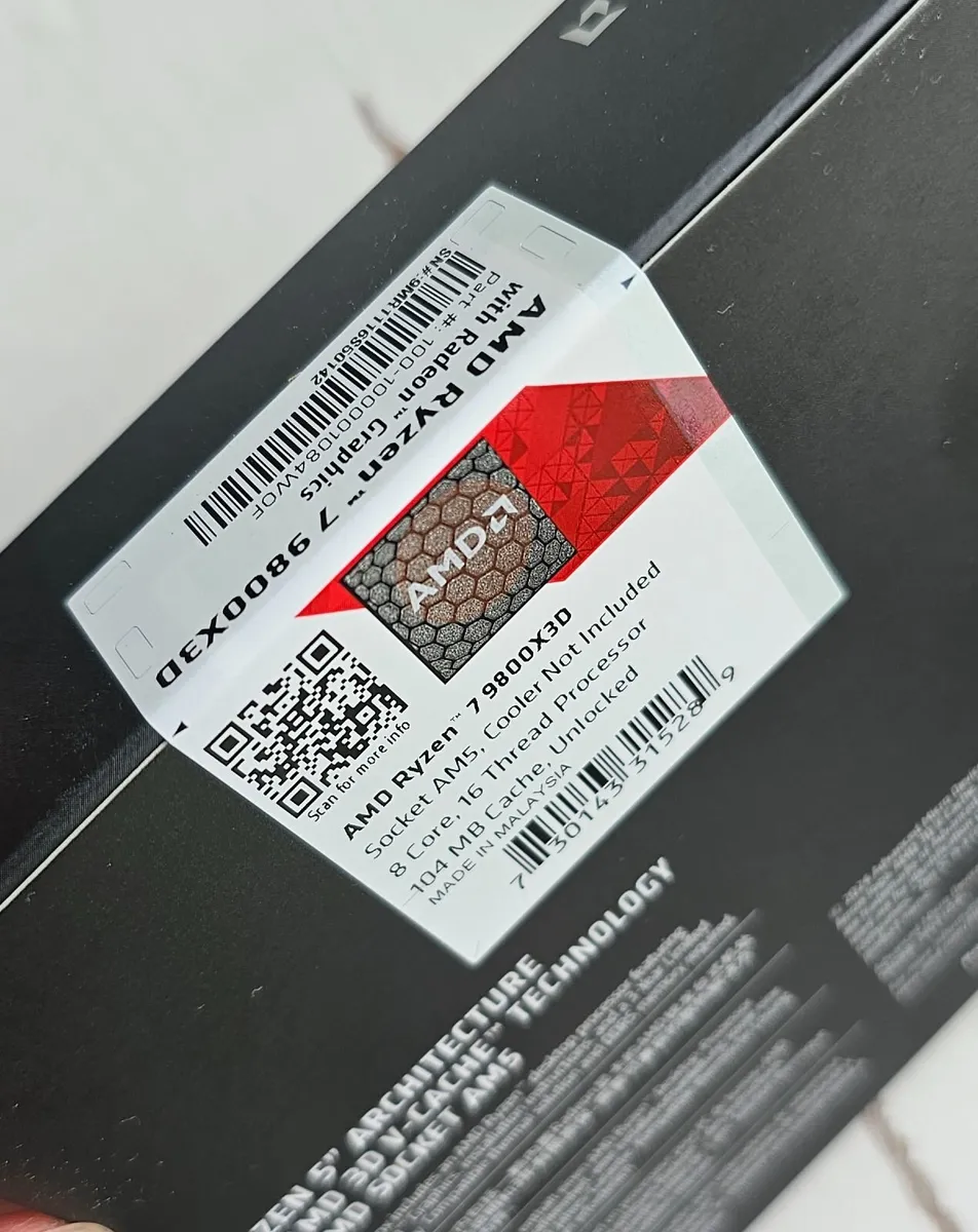 Ryzen 7 9800X3D new - Image 2