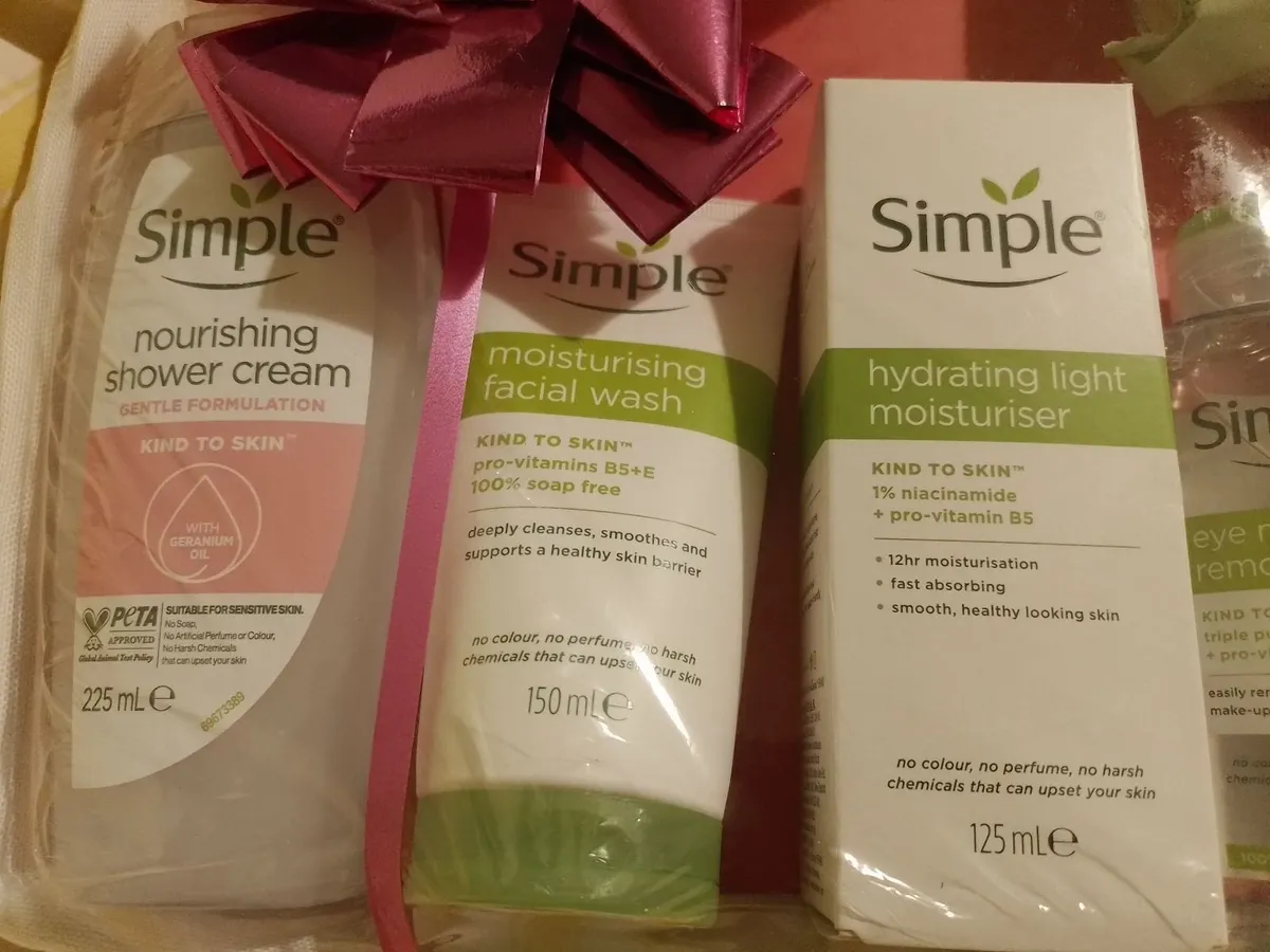 Skin Care Hamper By Simple Skin Care Products - Image 2