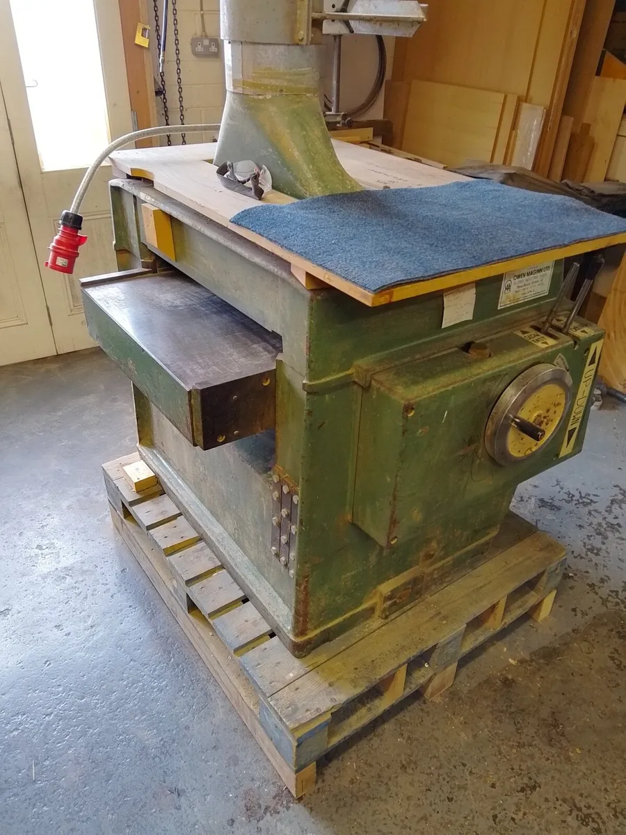 Thicknesser SCM63 & 9"Jointer Wadkin - Image 2