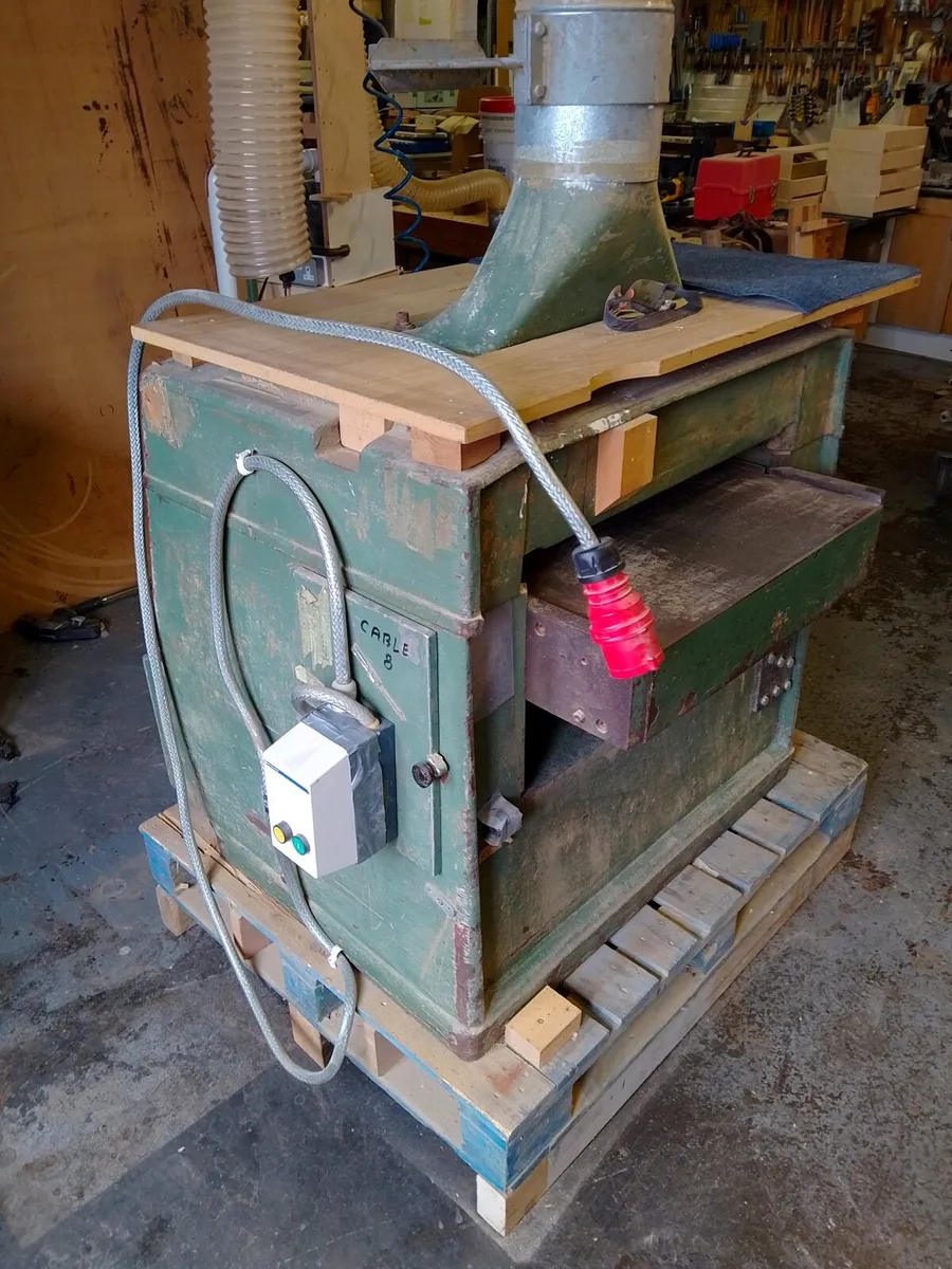 Thicknesser SCM63 & 9"Jointer Wadkin - Image 3