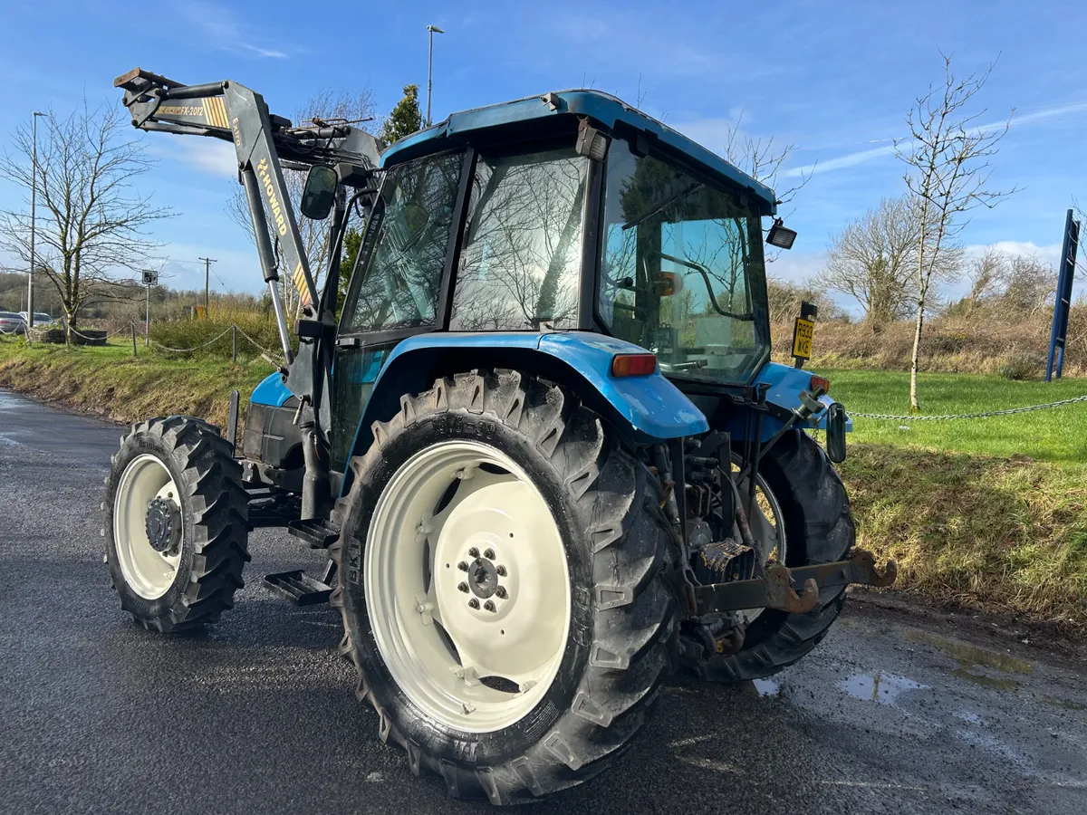 1997 New Holland 6635 with Loader - Image 3