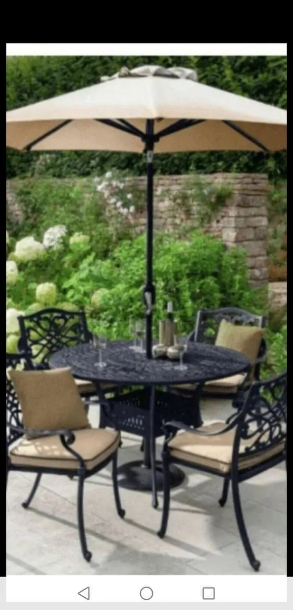 SALE*** Brand New Hartman 4 Seater Cast Alum Set