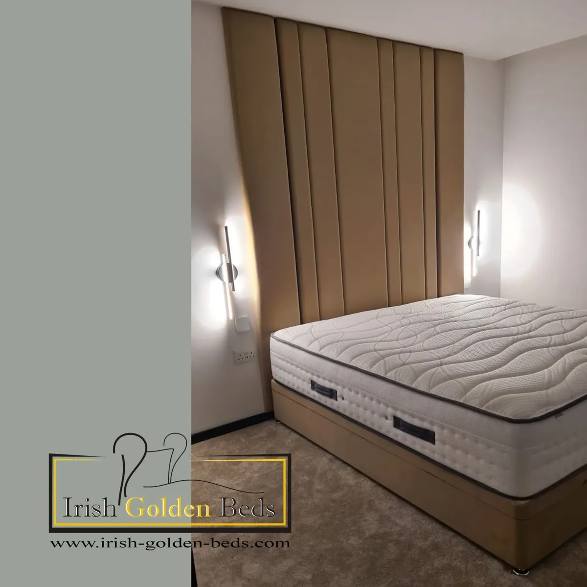 bed frame and headboard, free delivery - Image 3