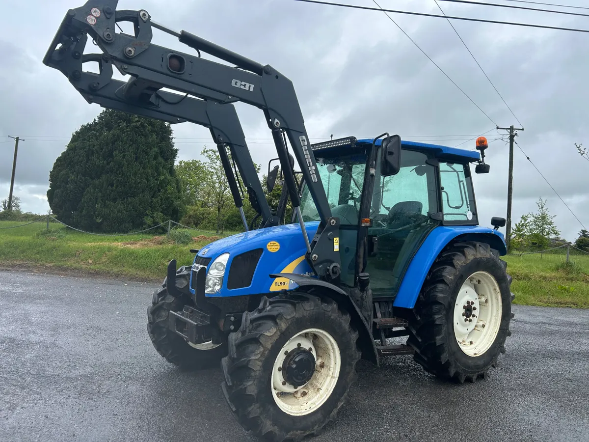 2008 New Holland TL90A with Quicke Loader - Image 1