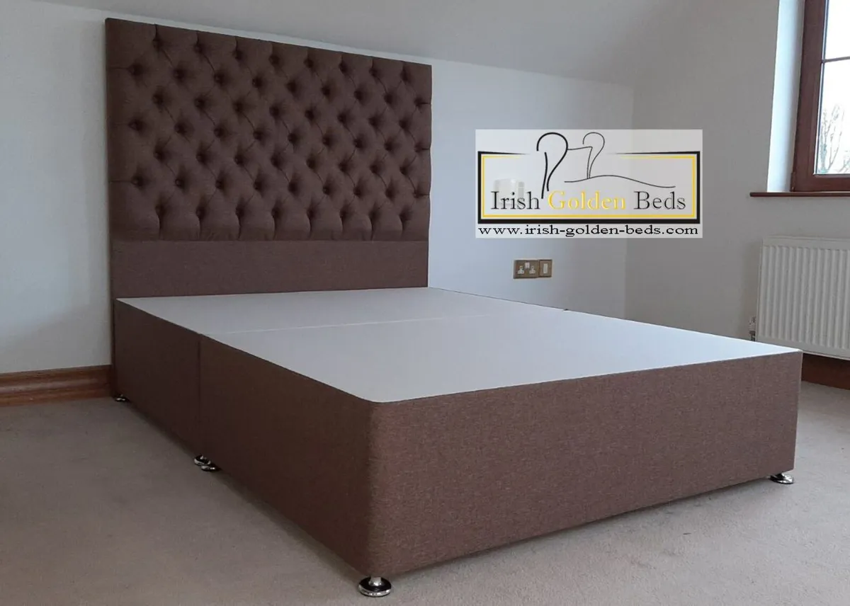bed frame and headboard, free delivery - Image 1