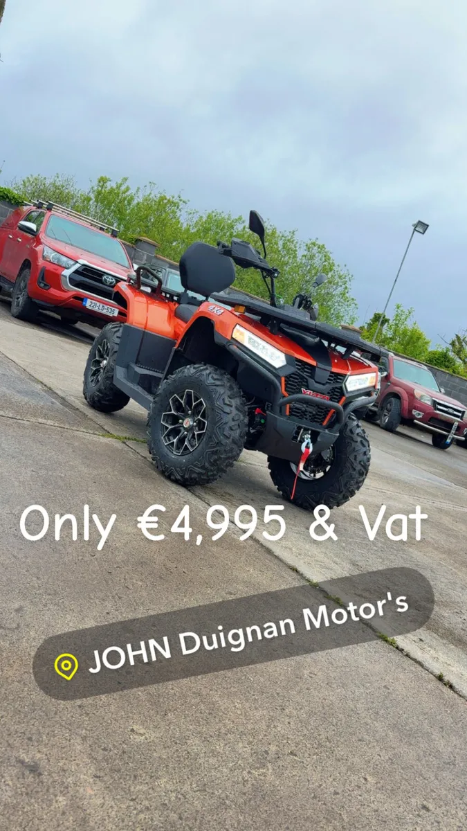 New/Unused 450l cc yoki beast farm quad - Image 2