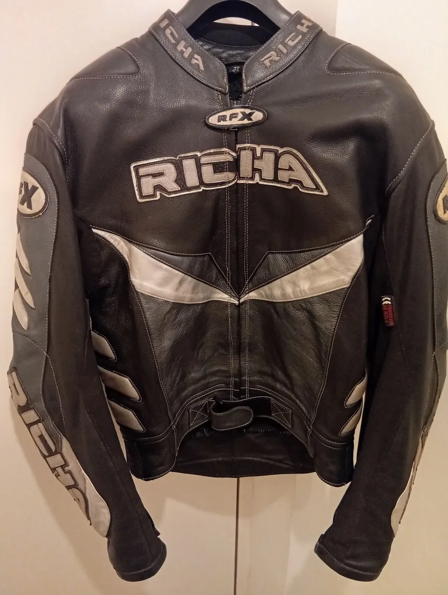Original Genuine Leather RICHA RFX Moto jacket - Image 2
