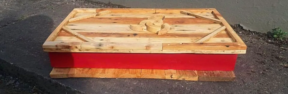 Rustic multi-use wall storage or memory box - Image 3