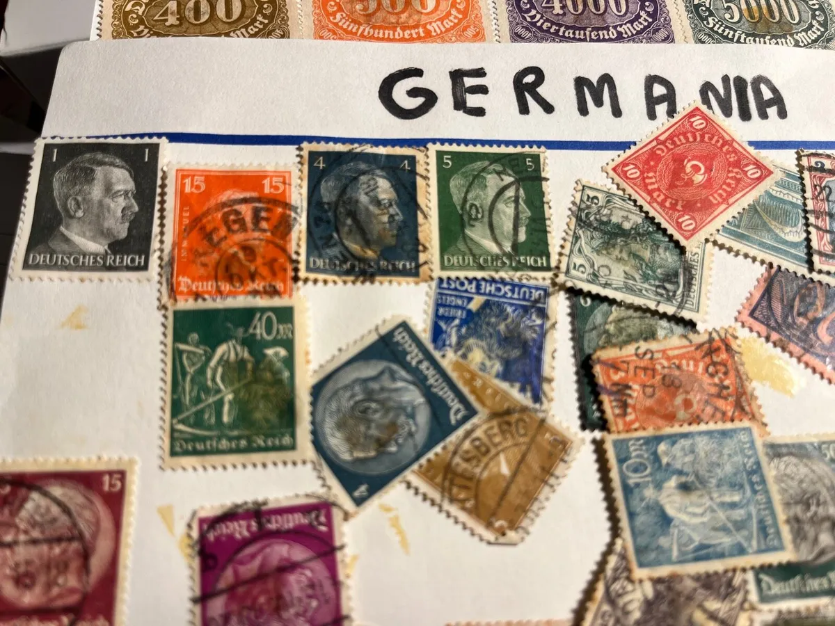 Very old German stamps - Image 1