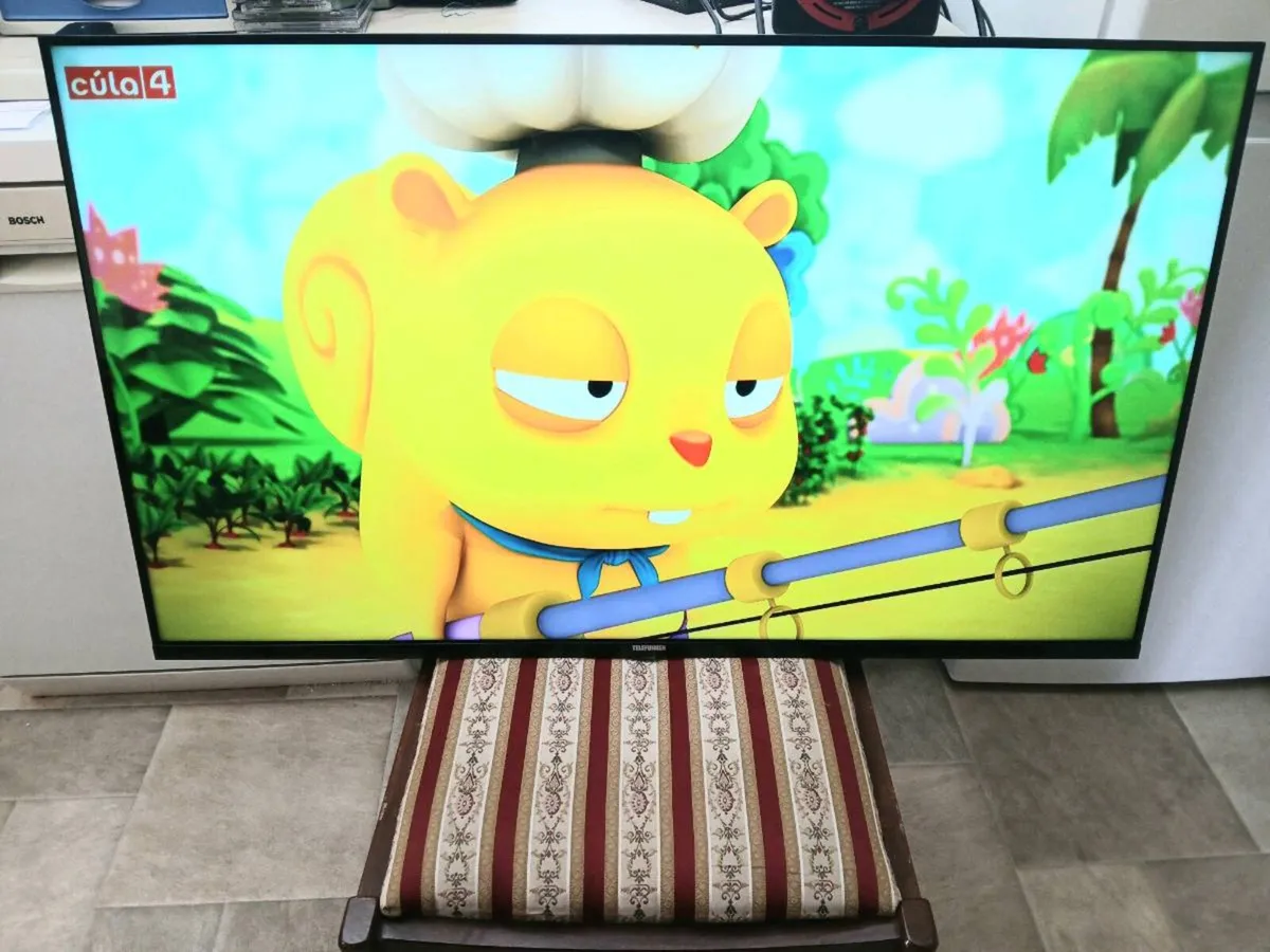 NewTelefunken 43 inch Smart 4k hdmi borderless tv. - Image 1