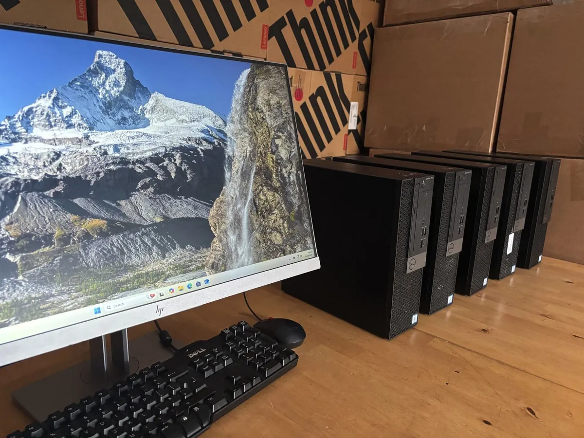 Dell Optiplex PCs'-Octo Core i7-24"-Vat&Delivery - Image 4