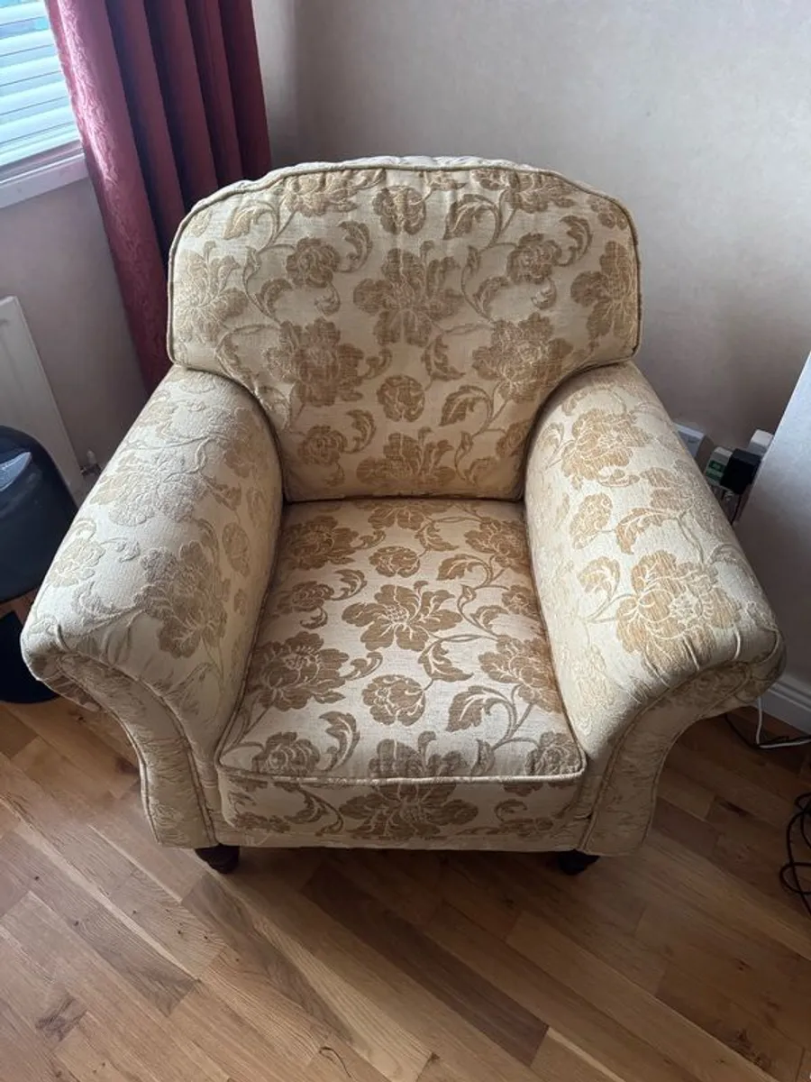 Two armchairs for sale - Image 1