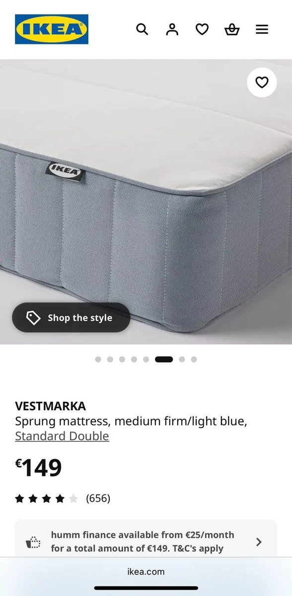 Brand-new double bed mattress - Image 3