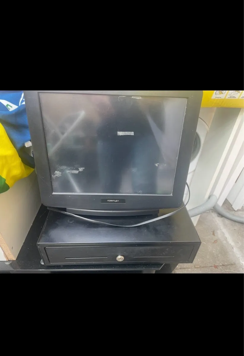 Posiflex Touchscreen POS Till System + Cash Drawer - Image 1