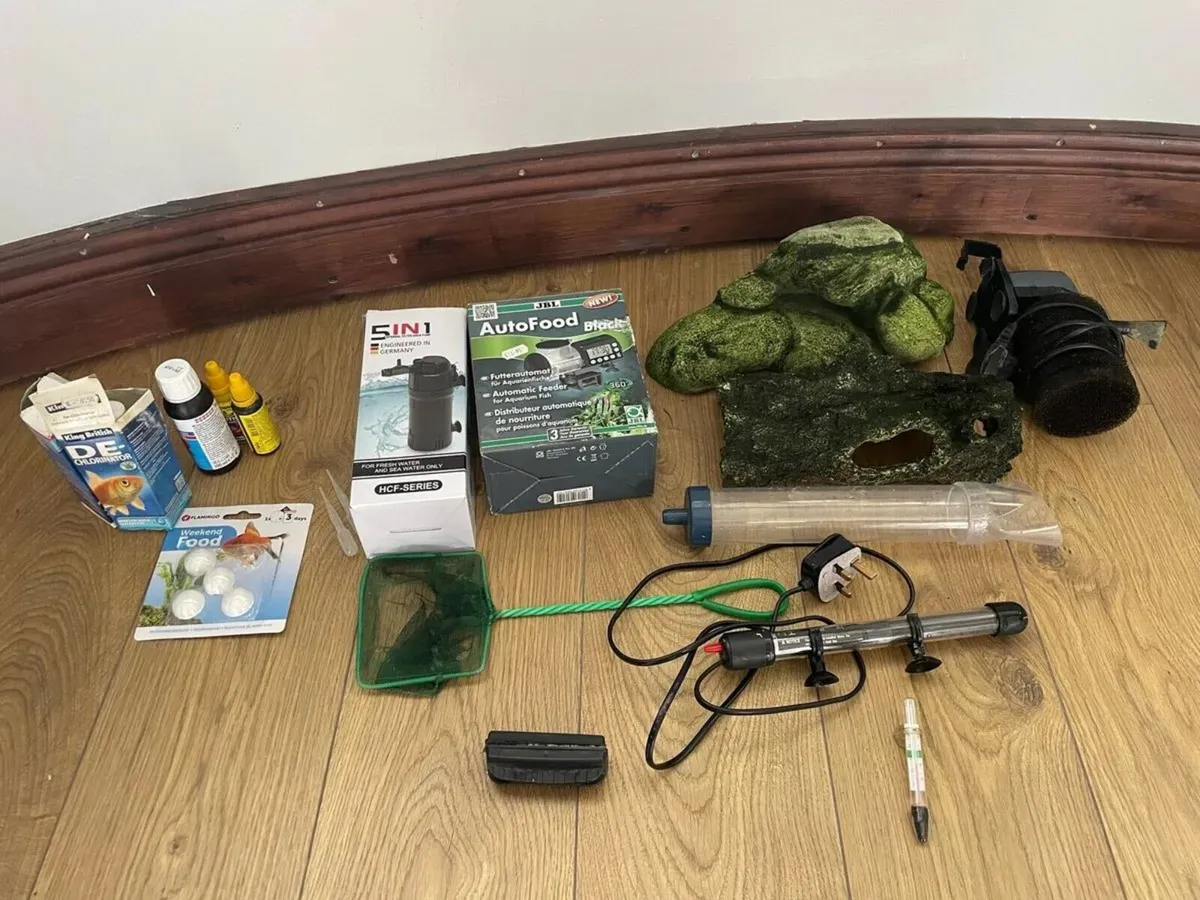 Fish tank with all accessories - Image 2
