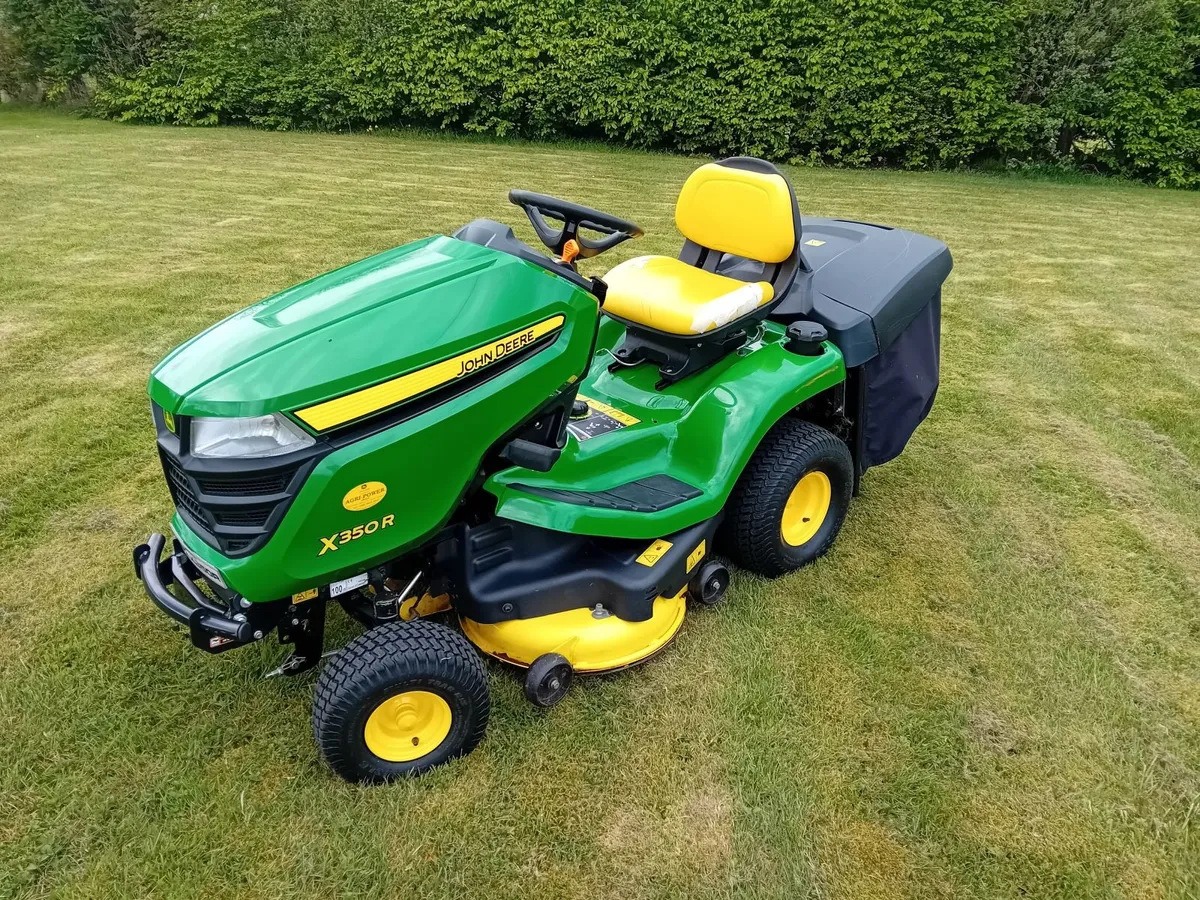 John Deere X350R Ride-On Lawnmower - Image 4