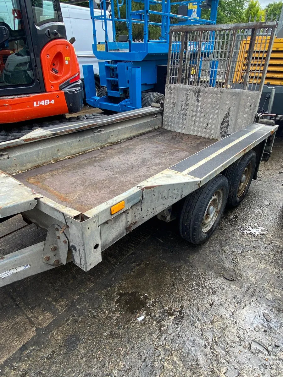 2015 IFOR WILLIAMS 8X4FT PLANT TRAILER C/W RAMPS - Image 4