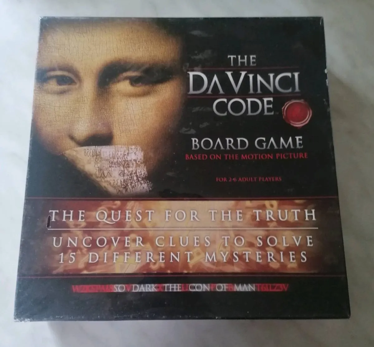 The Da Vinci Code, Board Game 2006 (New) - Image 1