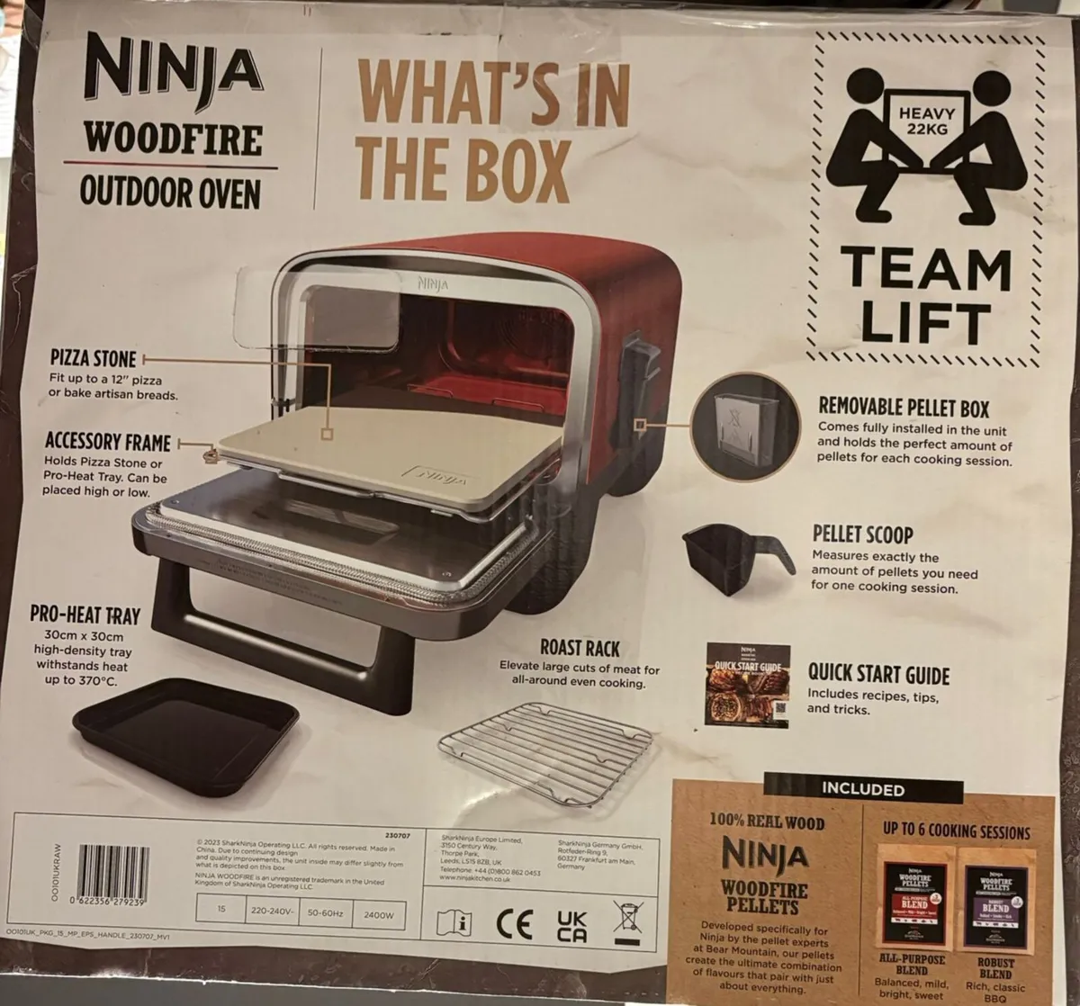 Ninja (new) Woodfire Electric Outdoor Pizza oven - Image 4