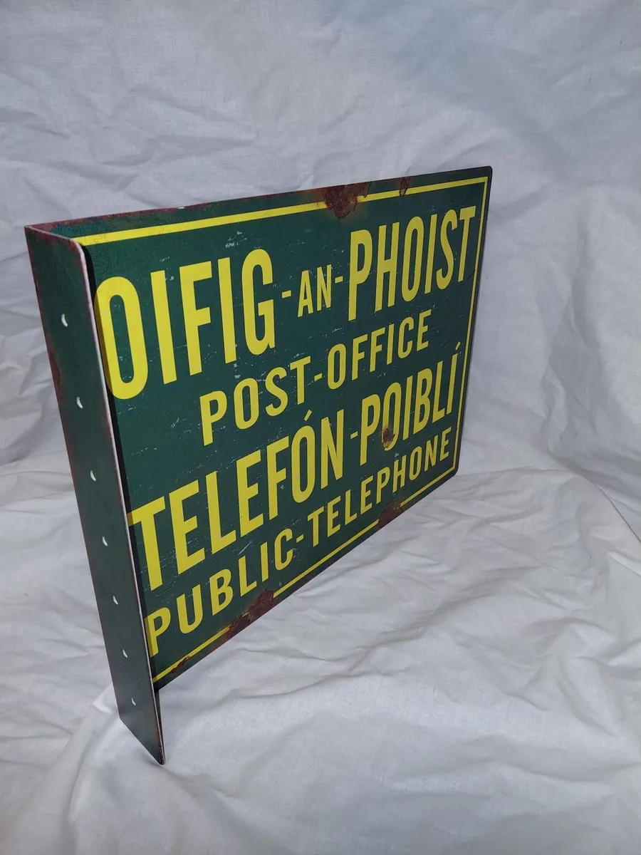 Vintage Style  Post-Office /Telephone Metal Sign - Image 3