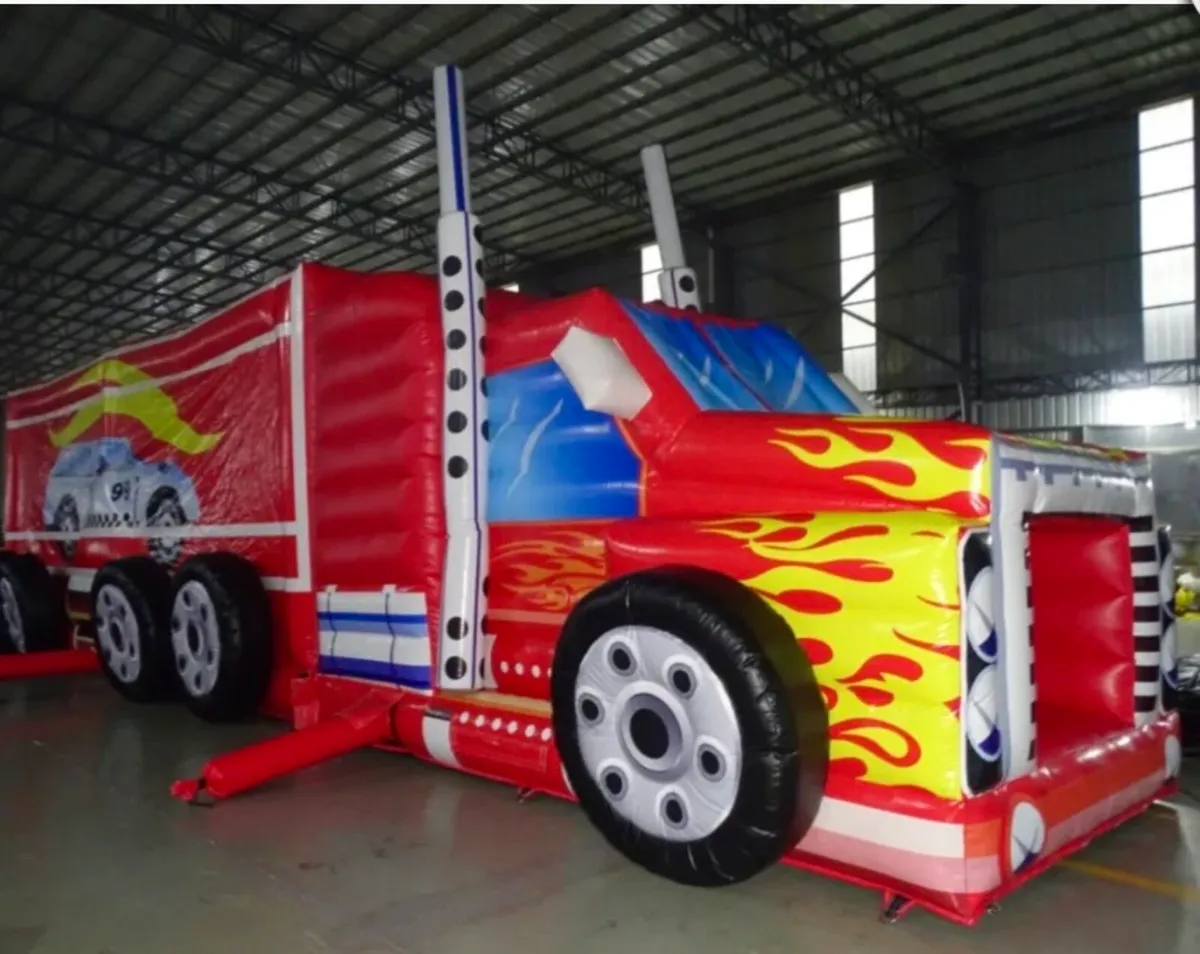 50ft Truck Obstacle Course Bouncy Pipa Test 2027 - Image 1