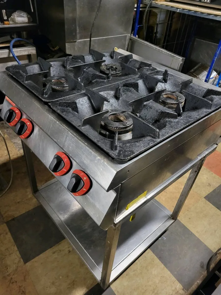 Cooker 4 Burner Nat. Gas ANGELO PO - Image 4