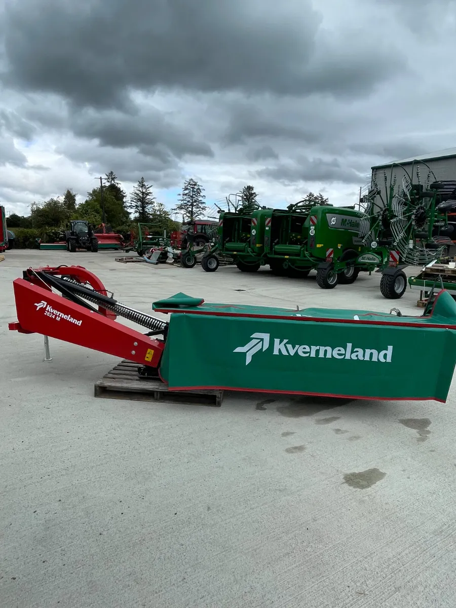 New Kverneland 2624 M Rear Mounted Disc Mower - Image 1