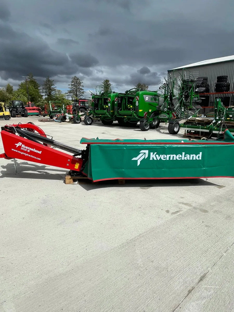 New Kverneland 2628 M Rear Mounted Disc Mowers - Image 1