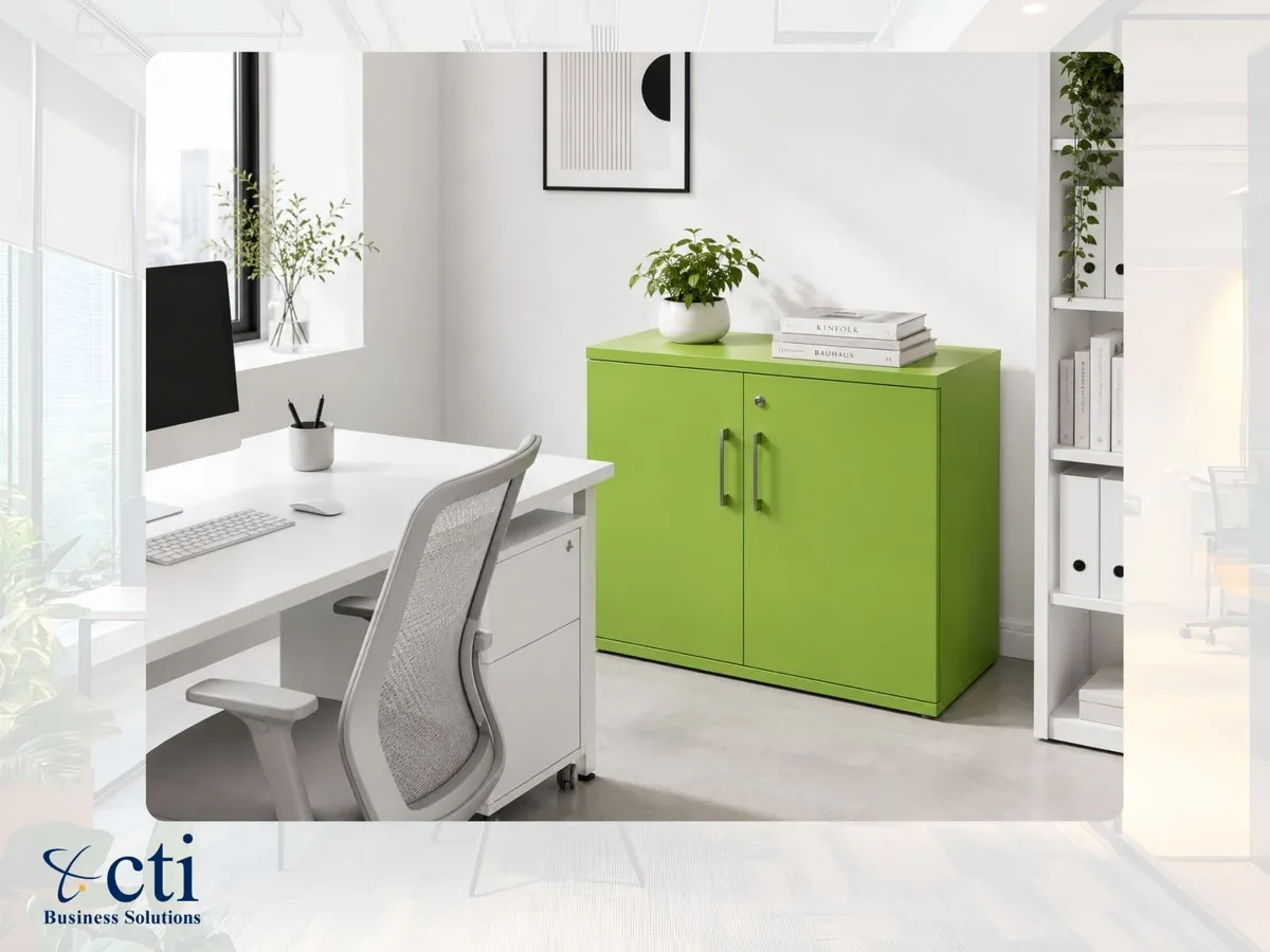 35 X Low Office Cabinets - Grade A - Image 2